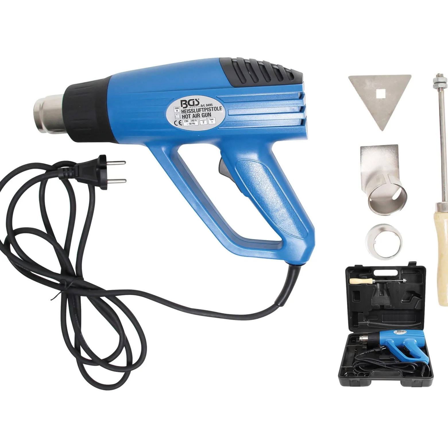 BGS Heißluft-Gebläse 2000 W - 8495