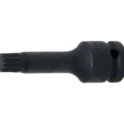 BGS Kraft-Bit-Einsatz Antrieb Innenvierkant 12,5 mm (1/2") Innenvielzahn (für XZN) M12 - 5482-M12