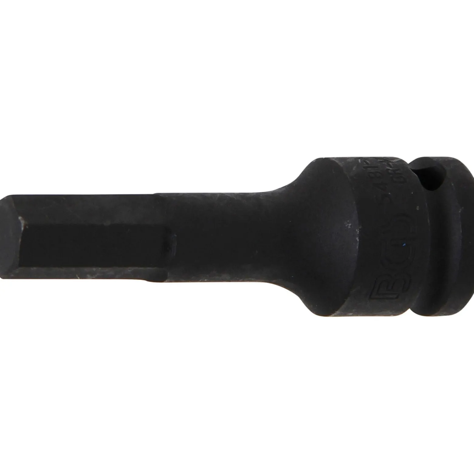 BGS Kraft-Bit-Einsatz Antrieb Innenvierkant 12,5 mm (1/2") Innensechskant 12 mm - 5481-M12
