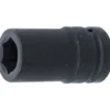 BGS Kraft-Steckschlüssel-Einsatz Sechskant tief Antrieb Innenvierkant 25 mm (1") SW 21 mm - 5500-21