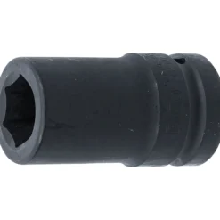 BGS Kraft-Steckschlüssel-Einsatz Sechskant tief Antrieb Innenvierkant 25 mm (1") SW 21 mm - 5500-21
