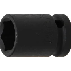 BGS Kraft-Steckschlüssel-Einsatz Sechskant Antrieb Innenvierkant 12,5 mm (1/2") SW 17 mm - 5217