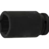 BGS Kraft-Steckschlüssel-Einsatz Sechskant tief Antrieb Innenvierkant 20 mm (3/4") SW 34 mm - 5734