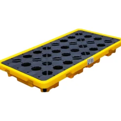 BGS Öl-Auffangwanne mit Gitterrost für 2 x 200 l Fässer - 70047
