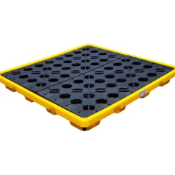 BGS Öl-Auffangwanne mit Gitterrost für 4 x 200 l Fässer - 70050