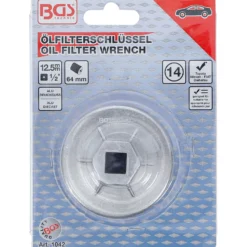 BGS Ölfilterschlüssel 14-kant Ø 64 mm für Daihatsu / Fiat / Nissan / Toyota - 1042
