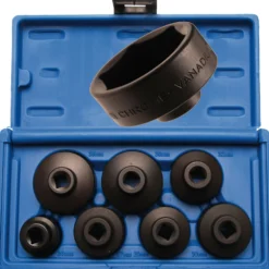 BGS Ölfilterschlüssel-Satz Ø 24 - 38 mm 7tlg. - 8377