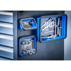 BGS Magnet-Haftschalen-Satz Silikon faltbar 3tlg. - 74501