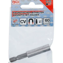 BGS Magnetischer Bithalter Abtrieb Außensechskant 6,3 mm (1/4