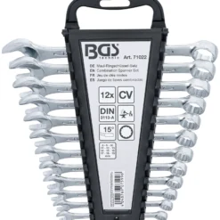 BGS Maul-Ringschlüssel-Satz SW 8 - 19 mm 12tlg. - 71022
