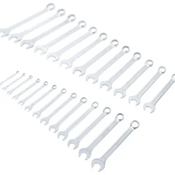 BGS Maul-Ringschlüssel-Satz Zollgrößen SW 1/4" - 1.1/4" 25tlg. - 9473