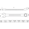 BGS Maul-Ringschlüssel SW 16 mm - 1066