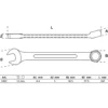 BGS Maul-Ringschlüssel SW 12 mm - 1062