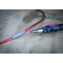 BGS Mini-Heißgasbrenner mit Schrumpfschlauch-Sortiment farbig mit Piezo-Zündung 162tlg. - 70143
