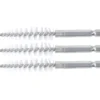 BGS Nylonbürste 13 mm Antrieb Außensechskant 6,3 mm (1/4") 3tlg. - 3078-13-N