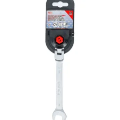 BGS Ratschenring-Maulschlüssel abwinkelbar SW 14 mm - 6714