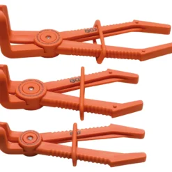 BGS Schlauch-Abklemmzangen-Satz 90° abgewinkelt 155-220 mm 3tlg. - 8764