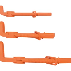 BGS Schlauch-Abklemmzangen-Satz 90° abgewinkelt 155-220 mm 3tlg. - 8764