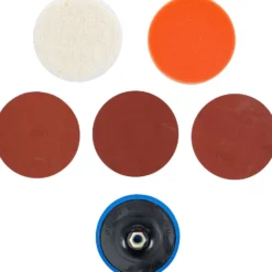 BGS Schleif- und Polierscheiben-Satz Ø 125 mm - 8592