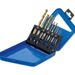 BGS Schraubenausdreher- & Linksbohrer-Satz HSS titan-nitriert 2 - 7,5 mm 10tlg. - 6780