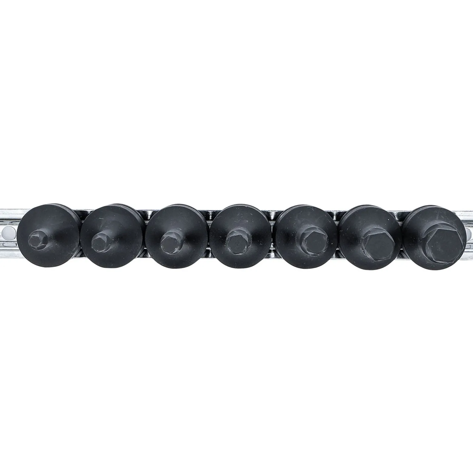BGS Schraubenausdreher-Satz Antrieb Innenvierkant 12,5 mm (1/2") für defekten Innensechskant 4 - 12 mm 7tlg. - 7004