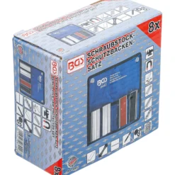 BGS Schraubstock-Schutzbacken-Satz Aluminium 100 mm 8tlg. - 8442