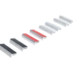 BGS Schraubstock-Schutzbacken-Satz Aluminium 100 mm 8tlg. - 8442