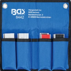 BGS Schraubstock-Schutzbacken-Satz Aluminium 100 mm 8tlg. - 8442