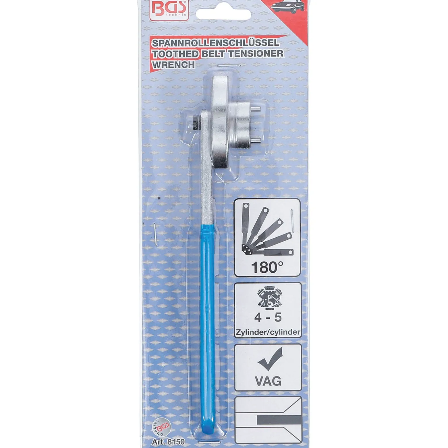 BGS Spannrollenschlüssel für VW-/Audi-Motoren - 8150