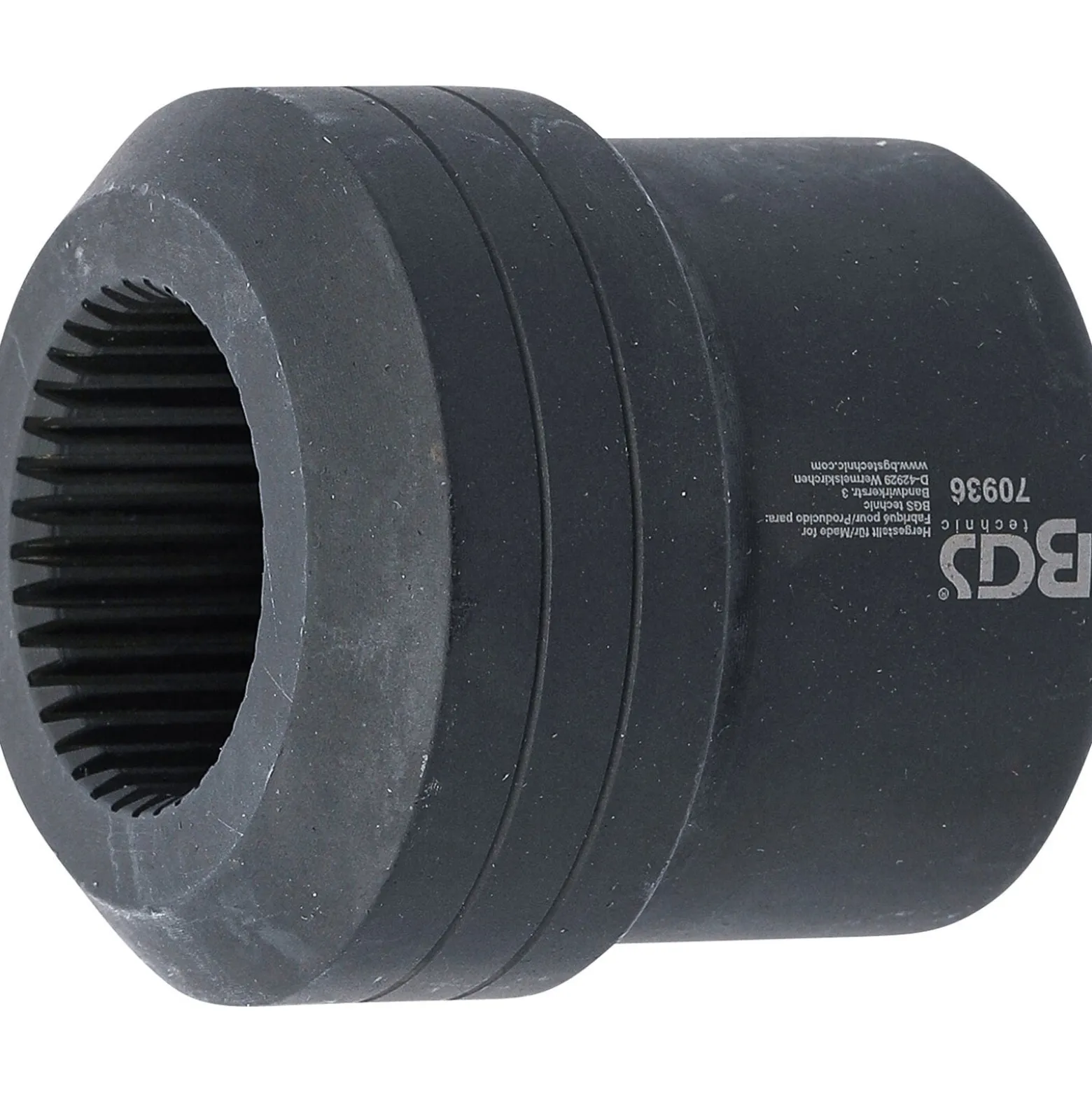 BGS Spezial-Steckschlüssel-Einsatz Vielzahn Antrieb Innenvierkant 12,5 mm (1/2") für Hinterachs-Eingangswelle für BMW - 70936