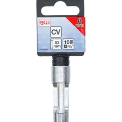 BGS Spezial-Steckschlüssel-Einsatz geschlitzt Antrieb Innenvierkant 10 mm (3/8") SW 8 mm - 70988-8