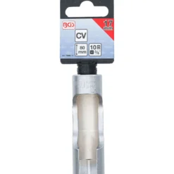 BGS Spezial-Steckschlüssel-Einsatz geschlitzt Antrieb Innenvierkant 10 mm (3/8") SW 17 mm - 70988-17