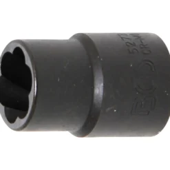BGS Spiral-Profil-Steckschlüssel-Einsatz / Schraubenausdreher Antrieb Innenvierkant 10 mm (3/8") SW 13 mm - 5273