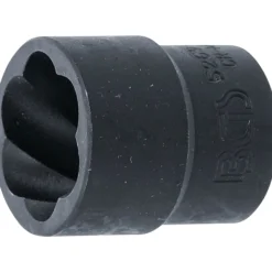 BGS Spiral-Profil-Steckschlüssel-Einsatz / Schraubenausdreher Antrieb Innenvierkant 12,5 mm (1/2") SW 21 mm - 5269-21