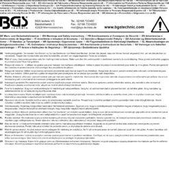 BGS Splintentreiber-/ Körner-/ Flachmeißel-Satz | mit Handschutz | 13-tlg. - 74596