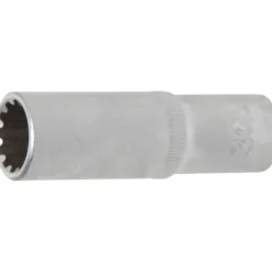 BGS Steckschlüssel-Einsatz Gear Lock tief Antrieb Innenvierkant 12,5 mm (1/2") SW 16 mm - 10256