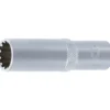BGS Steckschlüssel-Einsatz Gear Lock tief Antrieb Innenvierkant 12,5 mm (1/2") SW 15 mm - 10255