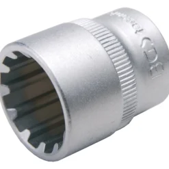 BGS Steckschlüssel-Einsatz Gear Lock Antrieb Innenvierkant 10 mm (3/8") SW 15 mm - 10315