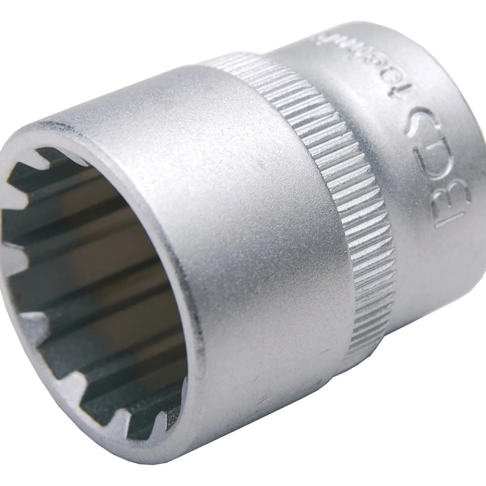 BGS Steckschlüssel-Einsatz Gear Lock Antrieb Innenvierkant 10 mm (3/8") SW 15 mm - 10315