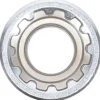 BGS Steckschlüssel-Einsatz Gear Lock Antrieb Innenvierkant 10 mm (3/8") SW 13 mm - 10313