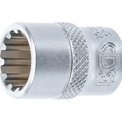 BGS Steckschlüssel-Einsatz Gear Lock Antrieb Innenvierkant 10 mm (3/8
