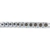 BGS Steckschlüssel-Einsatz-Satz Sechskant Antrieb Innenvierkant 6,3 mm (1/4") Zollgrößen 11tlg. - 2433