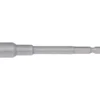 BGS Steckschlüssel-Einsatz Sechskant extra lang für Bohrmaschinen Antrieb Außensechskant 6,3 mm (1/4") SW 10 mm - 2766