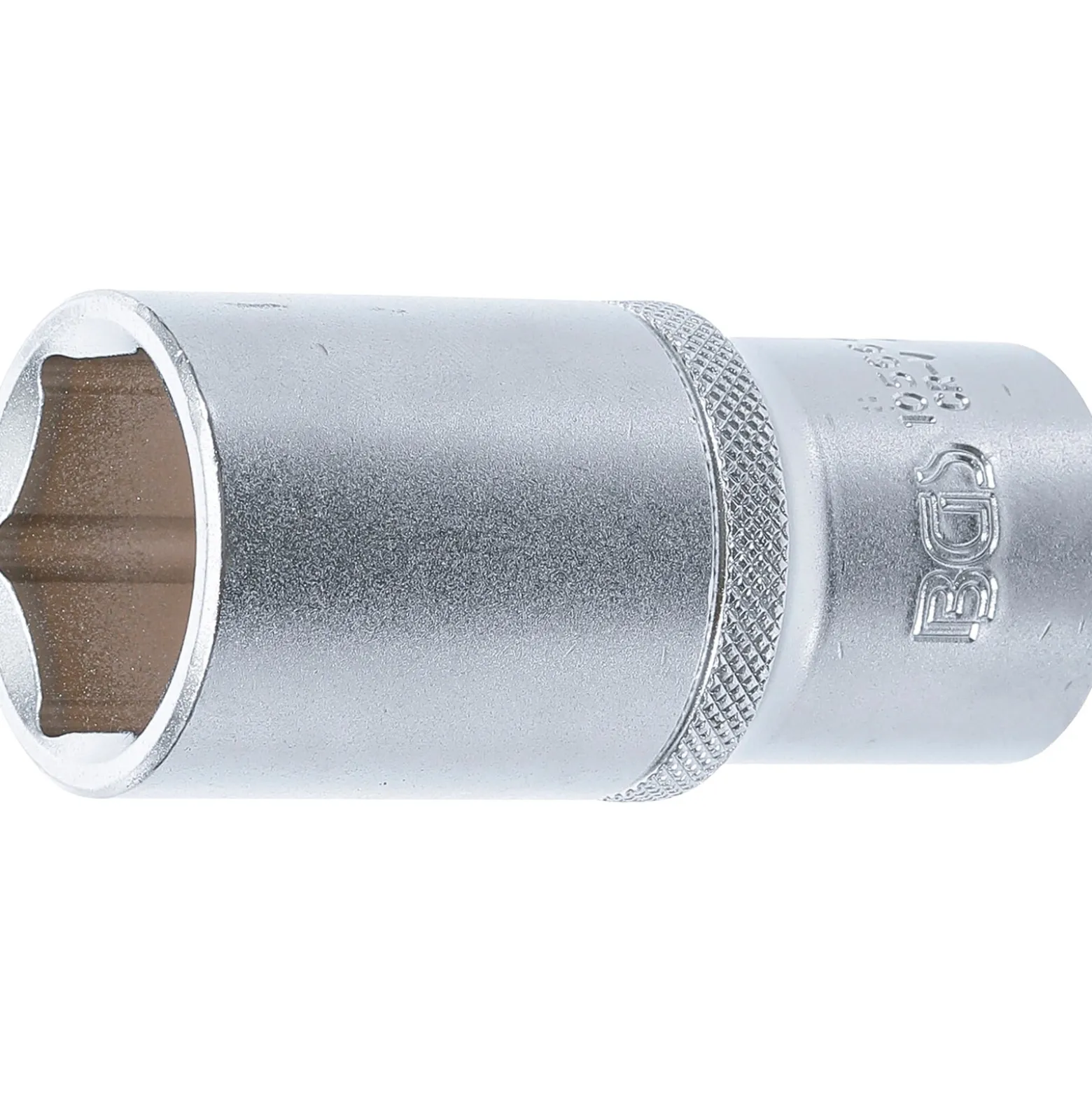 BGS Steckschlüssel-Einsatz Sechskant tief Antrieb Innenvierkant 12,5 mm (1/2") SW 26 mm - 10566