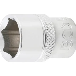 BGS Steckschlüssel-Einsatz Sechskant Antrieb Innenvierkant 10 mm (3/8") SW 14 mm - 10614