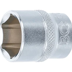 BGS Steckschlüssel-Einsatz Sechskant Antrieb Innenvierkant 10 mm (3/8") SW 19 mm - 10619