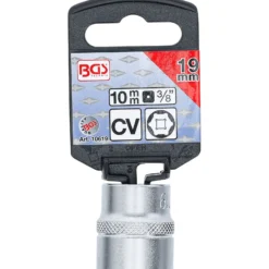BGS Steckschlüssel-Einsatz Sechskant Antrieb Innenvierkant 10 mm (3/8