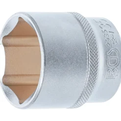 BGS Steckschlüssel-Einsatz Sechskant Antrieb Innenvierkant 12,5 mm (1/2") SW 35 mm - 2935
