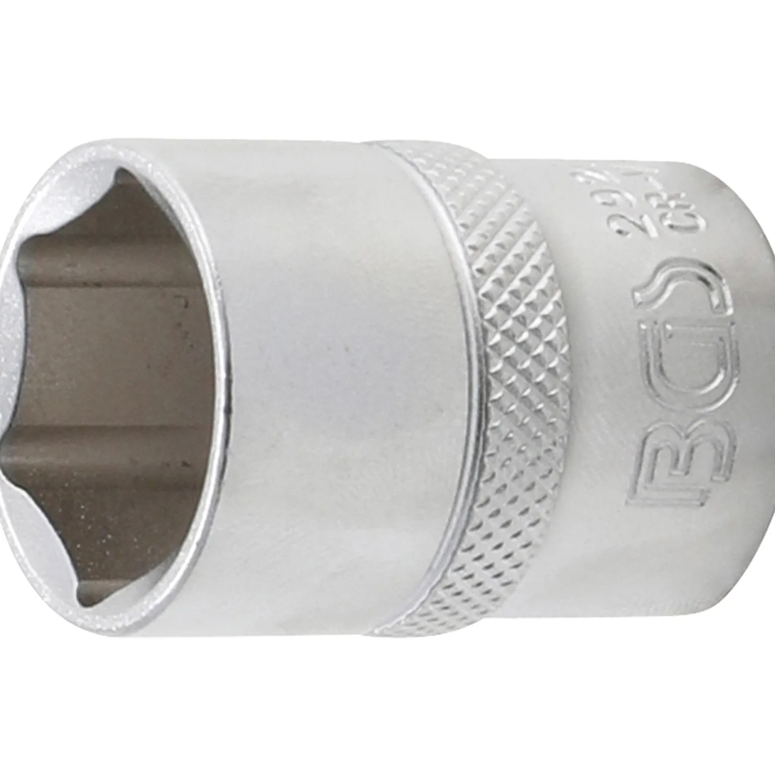 BGS Steckschlüssel-Einsatz Sechskant Antrieb Innenvierkant 12,5 mm (1/2") SW 21 mm - 2921
