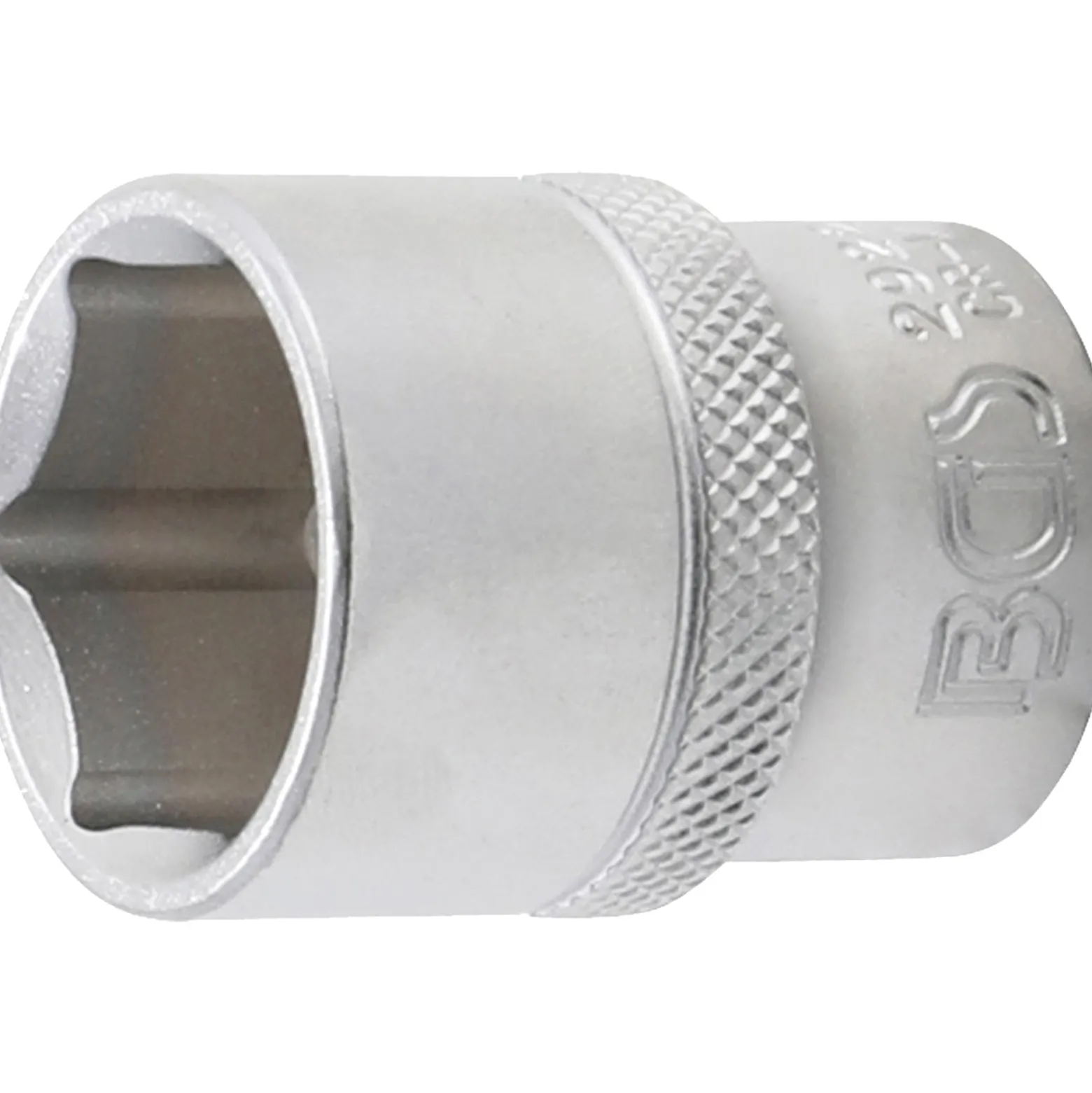BGS Steckschlüssel-Einsatz Sechskant Antrieb Innenvierkant 12,5 mm (1/2") SW 22 mm - 2922